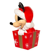 Kurt Adler 8-Inch Un-Lit Disney© Mickey In Present Tree Topper