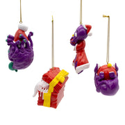 Kurt Adler Dungeons And Dragons Merry Monsters Ornament Set, 4-Piece Set