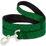 Dog Leash - St. Pat's Clovers Scattered Greens