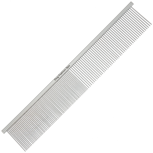 9" 50/50 Fluffing Comb by Dog Fashion Spa