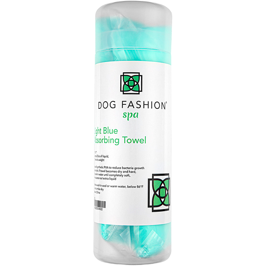 Absorption Towel Light Blue by Dog Fashion Spa