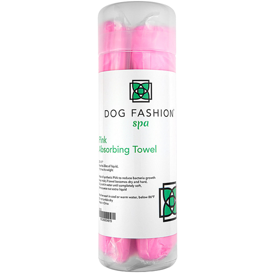 Absorption Towel Pink by Dog Fashion Spa