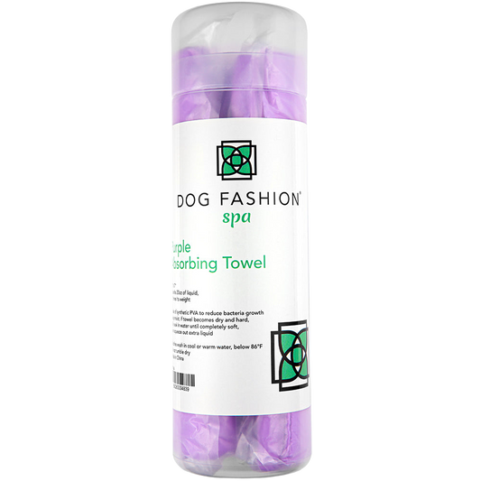 Absorption Towel Purple by Dog Fashion Spa