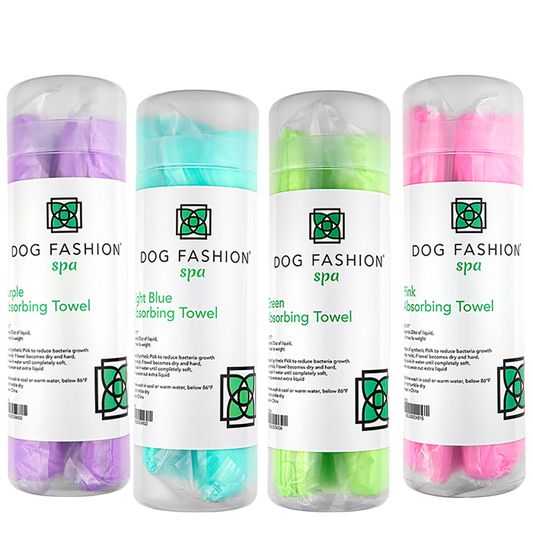 Absorption Towel Set by Dog Fashion Spa