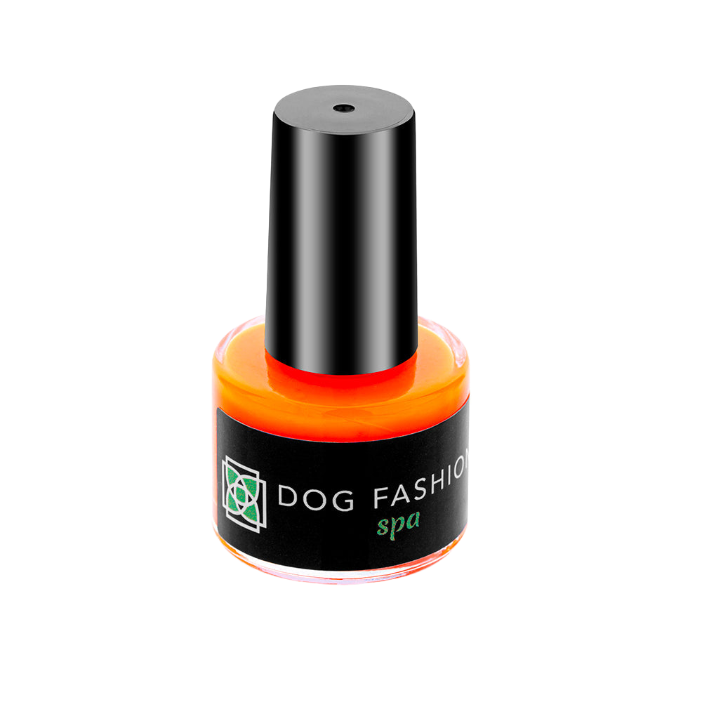 Disco Paw Orange Non-toxic Nail Polish by Dog Fashion Spa professional dog grooming tool Southlake Paws