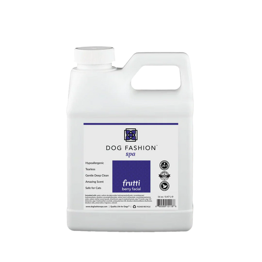 Frutti Berry Facial Shampoo 16oz by Dog Fashion Spa professional dog grooming tool Southlake Paws