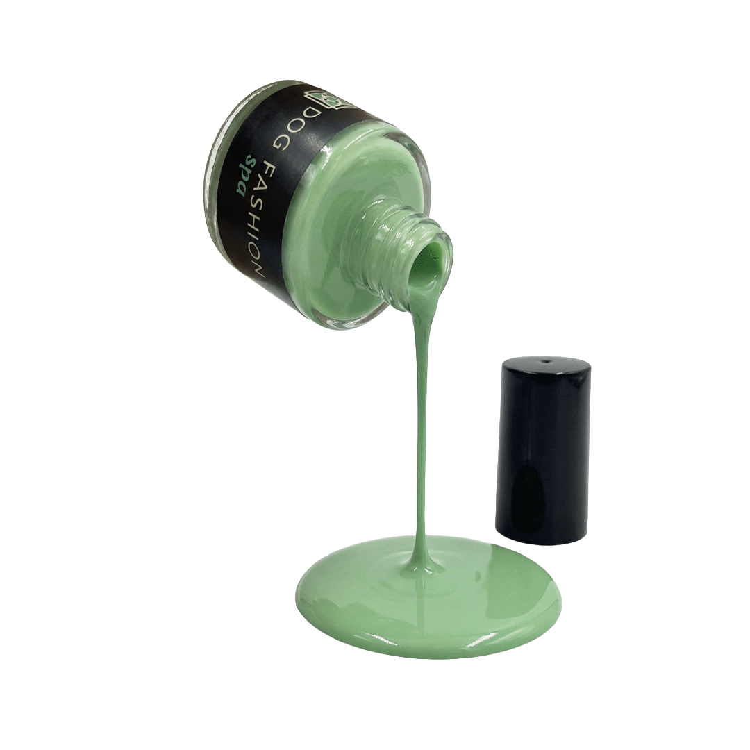 Glimmer Mint Non-toxic Nail Polish by Dog Fashion Spa