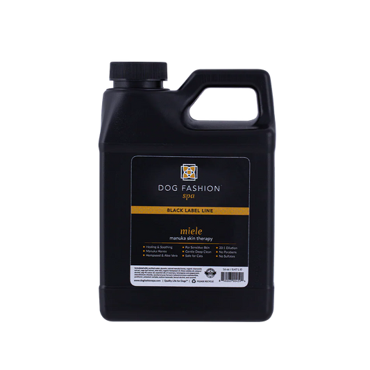 Miele Manuka Honey Shampoo 16oz by Dog Fashion Spa professional dog grooming tool Southlake Paws