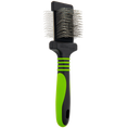 Load image into Gallery viewer, Mini Slicker Brush Green by Dog Fashion Spa professional dog grooming tool Southlake Paws
