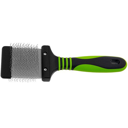Mini Slicker Brush Green by Dog Fashion Spa