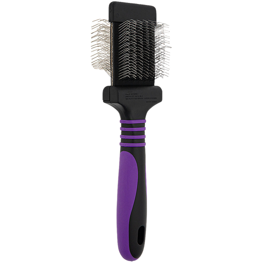 Mini Slicker Brush Purple by Dog Fashion Spa