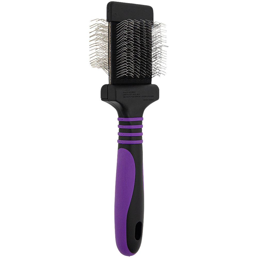 Mini Slicker Brush Purple by Dog Fashion Spa professional dog grooming tool Southlake Paws