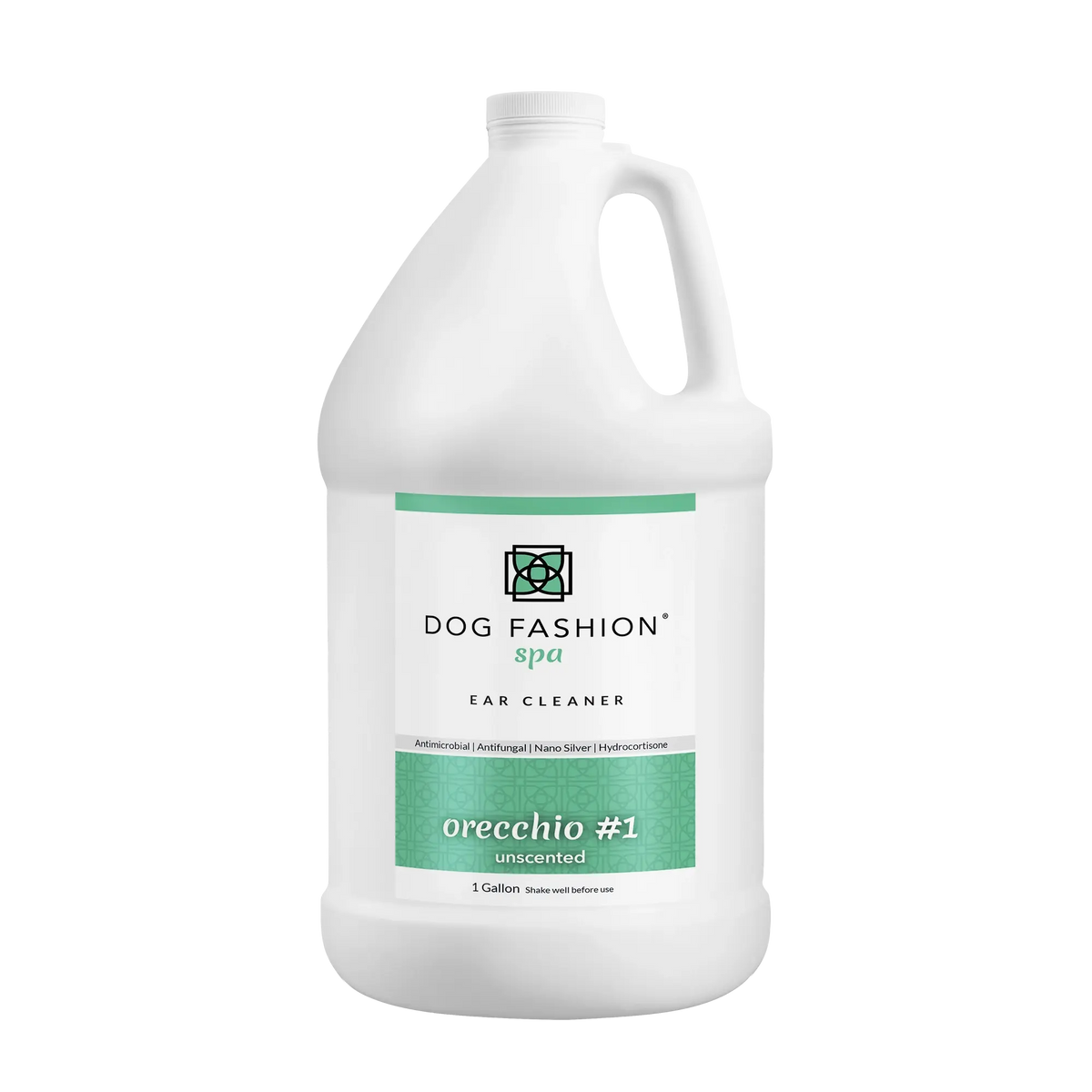 Orecchio #1 Unscented Ear Cleaner Gallon With Free Ear Cleaner Bottle by Dog Fashion Spa