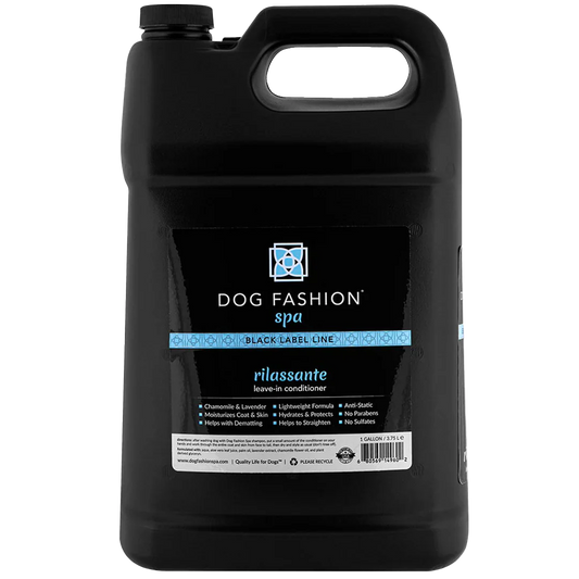Rilassante Lotion Gallon by Dog Fashion Spa professional dog grooming tool Southlake Paws