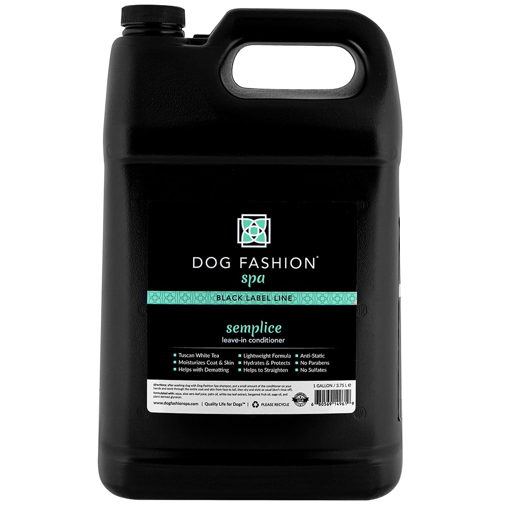 Semplice Leave-in Lotion Gallon by Dog Fashion Spa professional dog grooming tool Southlake Paws