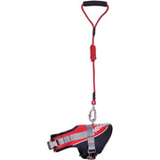 Dog Helios ® 'Bark-Mudder' 2-in-1 Reflective and Adjustable Sporty Dog Harness and Leash