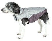 Dog Helios ® Hurricane-Waded Plush 3M Reflective Insulated Winter Dog Coat