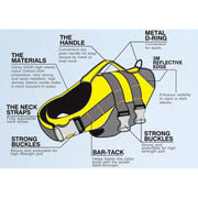 Dog Helios ® 'Splash-Explore' Reflective and Adjustable Floating Safety Dog Life Jacket