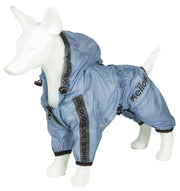 Dog Helios ® 'Torrential Shield' Waterproof and Adjustable Full Body Dog Raincoat