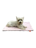 Load image into Gallery viewer, Blanket, Pink/Grey Two Tone Rosebud
