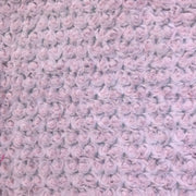 Blanket, Pink/Grey Two Tone Rosebud 