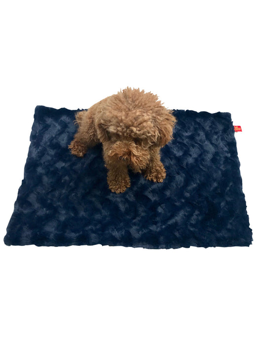 Blanket, Bella Navy Blue