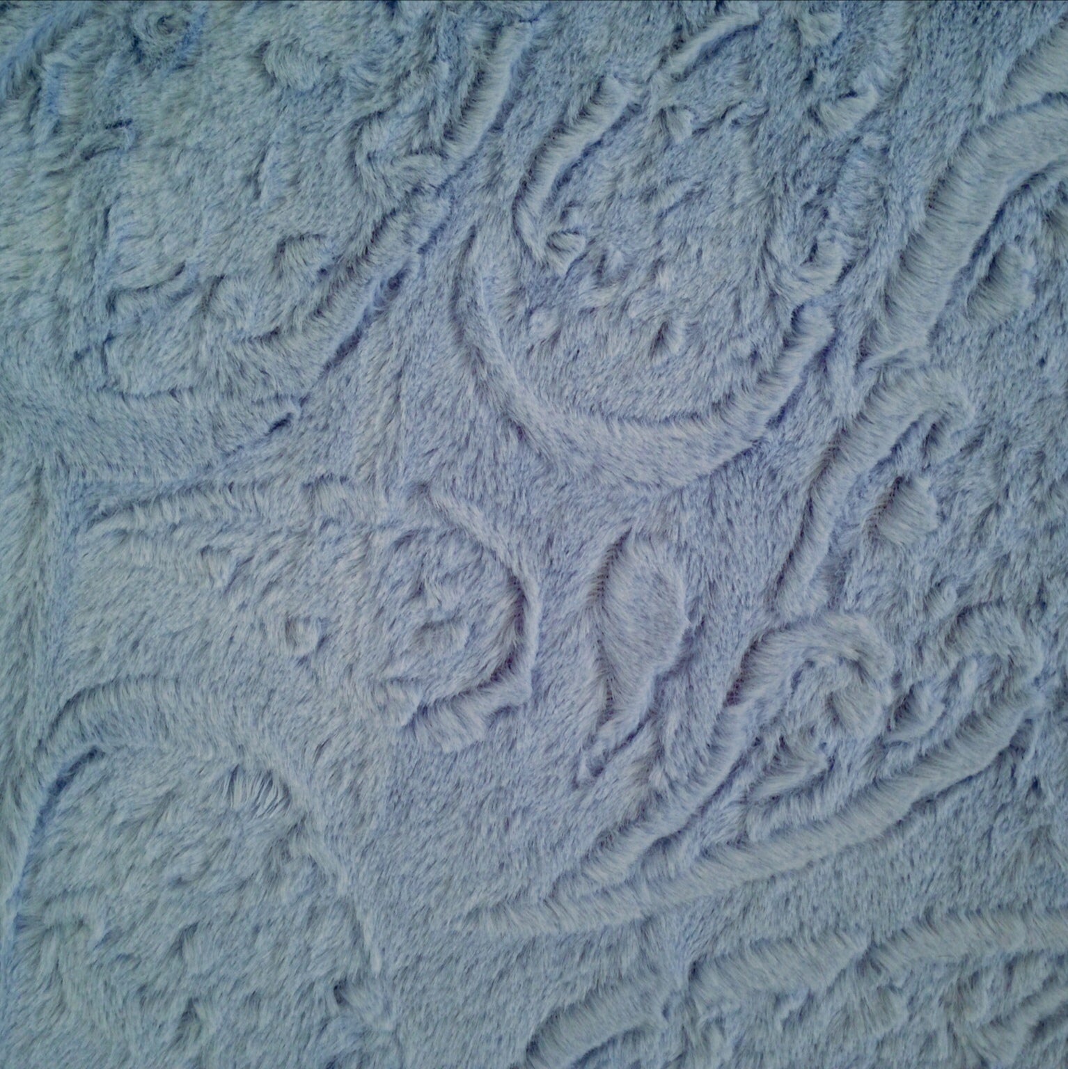 Blanket, Blue Paisley Large 