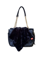 Carrier Square Blanket, Bella Black