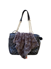 Carrier Square Blanket, Bella Charcoal