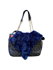 Carrier Square Blanket, Bella Navy Blue