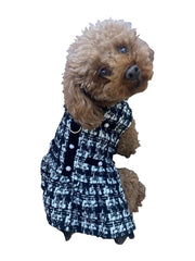 Chanel Dress, Black Plaid