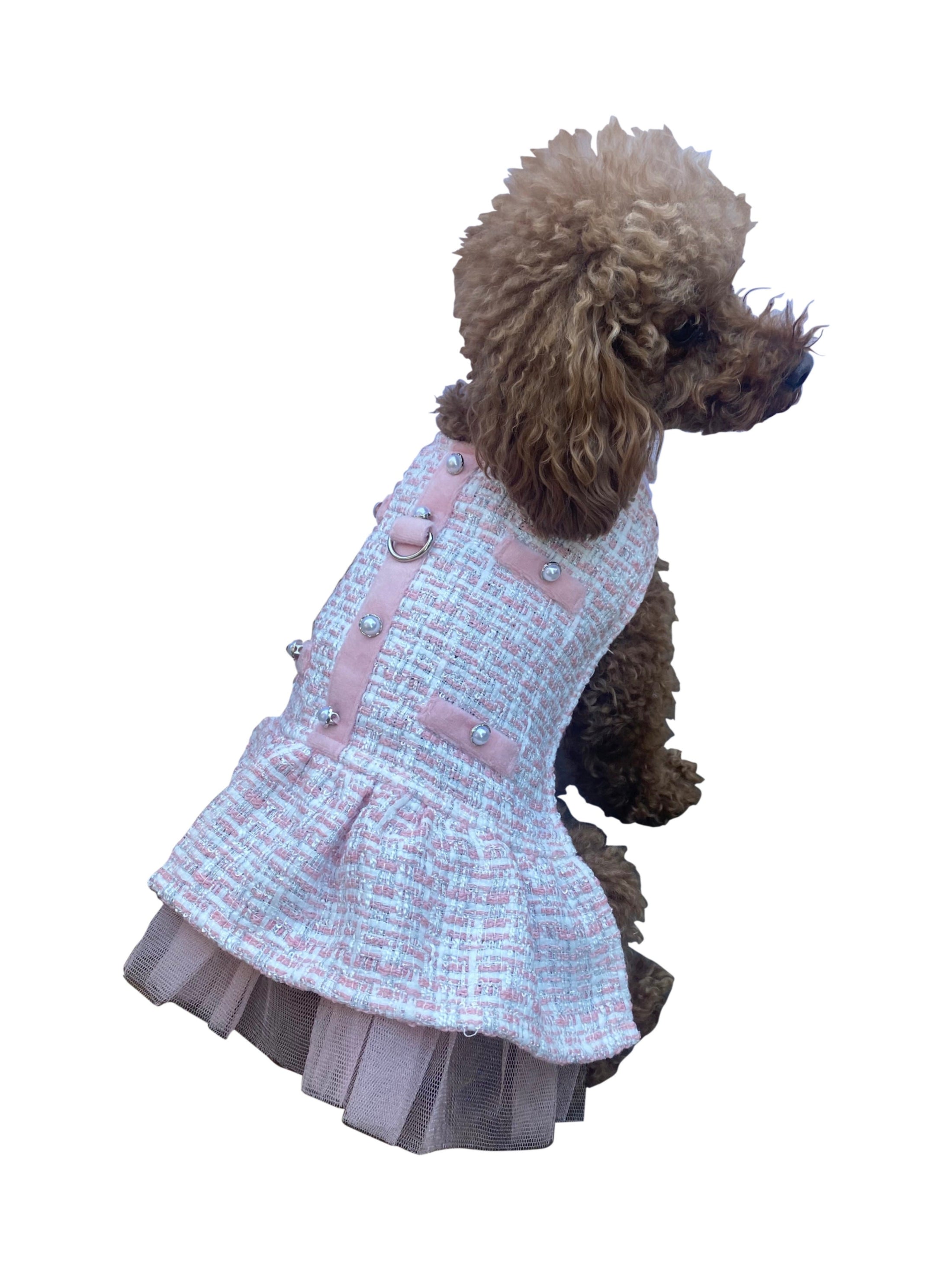 Chanel Dress, Pink Plaid