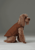 Load image into Gallery viewer, Reversible Dog Vest Jacket - Purple Caramel
