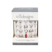 Dogs with Hydrant Jar Candle - Wet Dog Scent