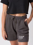Load image into Gallery viewer, Human Embroidered Sweatshort 
