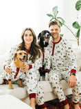 Load image into Gallery viewer, Fun Fam Surfing Santa Pajama
