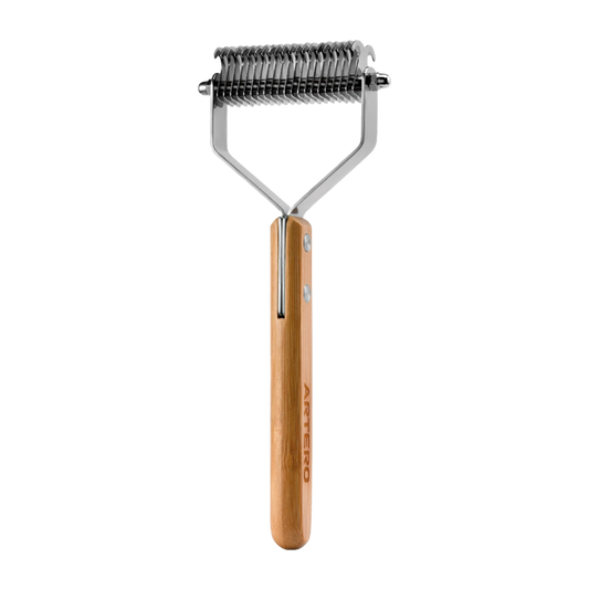 Nature Collection Double Side Coat Rake 7-13 by Artero