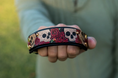 Load image into Gallery viewer, Skull and Roses Dog Collar 
