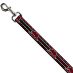 Dog Leash - Cali Bear/Aztec4 Black/Dark Reds/Cream
