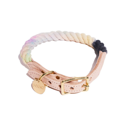 Dog Collars Premium Dusk Ombre Cotton Rope Cat & Dog Collar