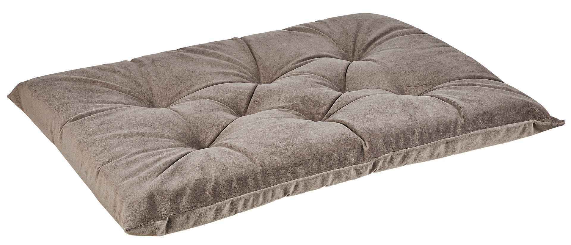 Bowsers Dusk Tufted Dog Crate Cushion - Washable Crate and Lounge Comfort