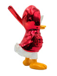 Load image into Gallery viewer, Pop Art Duck Sculpture - Red Chrome Edition - DUXX - red chrome duxx pop art duck sculpture, luxury sculpture, product image…
