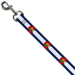 Dog Leash - Colorado Flag/Marijuana Leaf
