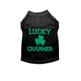 Load image into Gallery viewer, Lucky Charmer St. Patrick's Day Dog Tee
