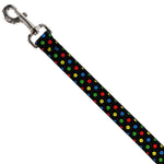 Dog Leash - Vinyl Records Stacked Black/Gray/Multi Color