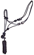 Load image into Gallery viewer, Jeffers Easy-On Clip Nylon Rope Horse Halter with Lead
