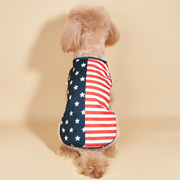 Patriotic Stars & Stripes Dog Shirt
