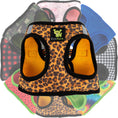 Load image into Gallery viewer, EcoBark Step In Dog Harness - XXXS to Small Breeds- Reflective Soft Mesh Harness for Teacup, Small Dogs and Puppies / Cheetah

