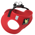 Load image into Gallery viewer, EcoBark Step In Dog Harness - XXXS to Small Breeds- Reflective Soft Mesh Harness for Teacup, Small Dogs and Puppies / Red
