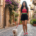 Load image into Gallery viewer, EcoBark Step In Dog Harness - XXXS to Small Breeds- Reflective Soft Mesh Harness for Teacup, Small Dogs and Puppies / Watermelon

